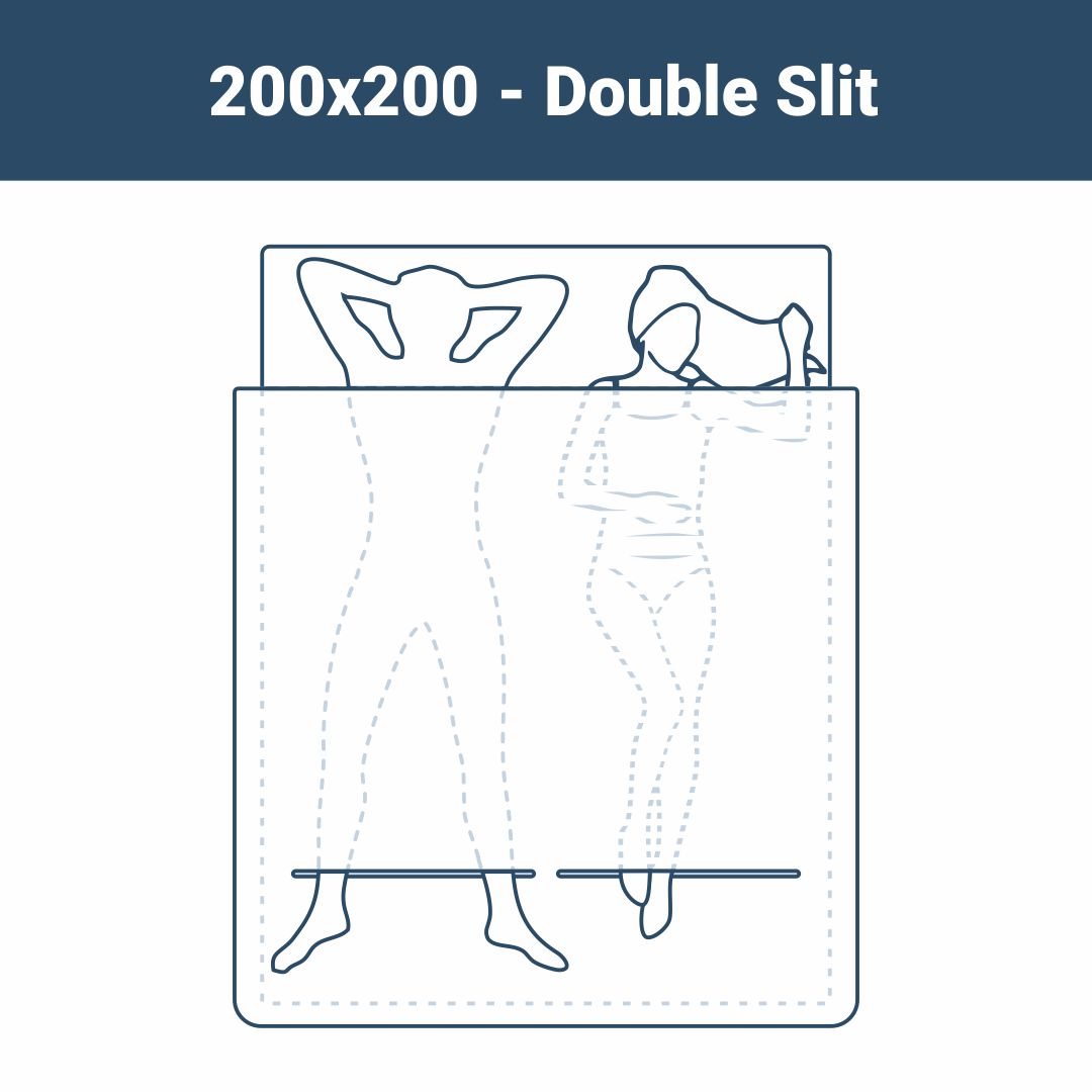 Standard Set: 1 Duvet + 2 Duvet Cover