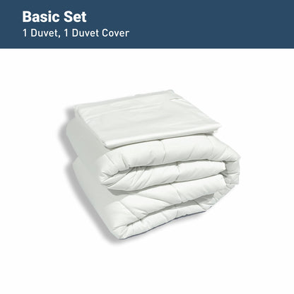 Basic Set: 1 Duvet + 1 Duvet Cover