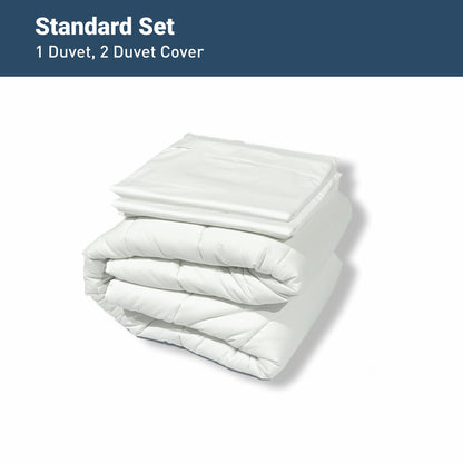 Standard Set: 1 Duvet + 2 Duvet Cover